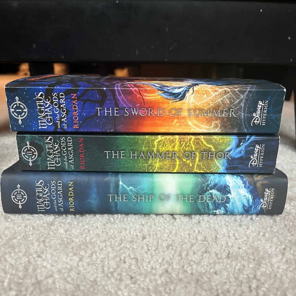 Rick Riordan’s Magnus Chase and the Gods of Asgard complete series